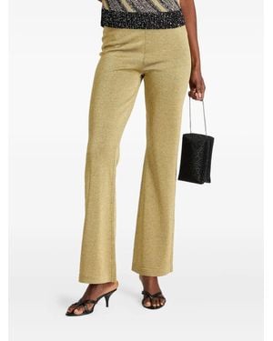 Missoni Lurex-Knit Trousers - Natural