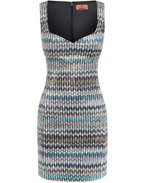 Missoni Abito Corto - Grigio