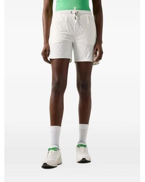 Bogner Alycia Jacquard-Pattern Shorts - White
