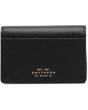 Smythson Portafoglio Con Battente - Nero