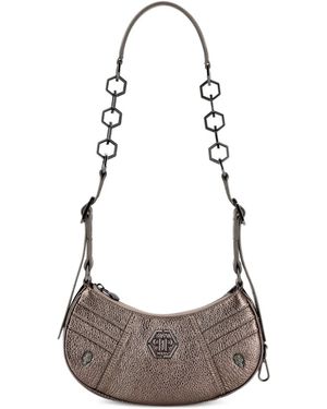 Philipp Plein Bolso De Hombro Mini - Blanco