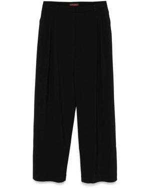 LỰU ĐẠN Straight-Leg Pants - Black