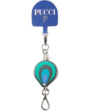 PUCCI ペンダント キーチェーン - ブルー