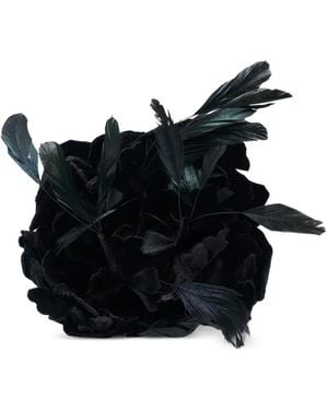 N°21 Spilla A Fiore - Nero