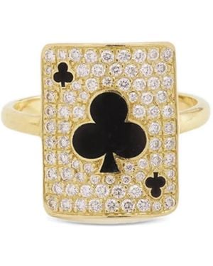 MYSTERYJOY Harmonie Diamond Club Ring - Metallic