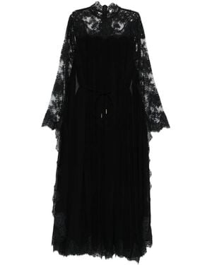 Zimmermann Hypnotic Batwing Maxi Dress - Black