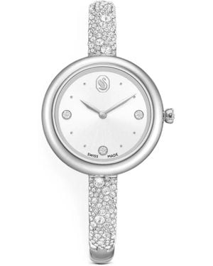 Swarovski Sublima Crystal-Embellished 28Mm Watch - Metallic