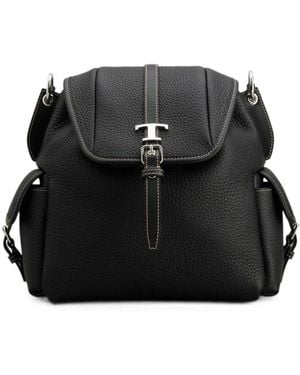 Tod's Zaino T Timeless Con Fibbia - Nero
