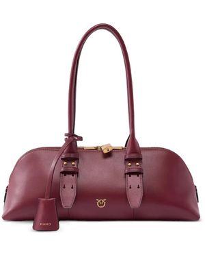 Pinko Escape Bag Horizontal Large Shoulder Bag - Purple