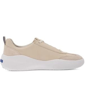 Geox Gxcp-02 Sneakers Mit Wildledereinsätzen - Weiß