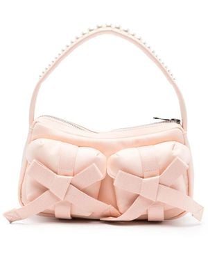 Simone Rocha Utility Bow Shoulder Bag - Pink