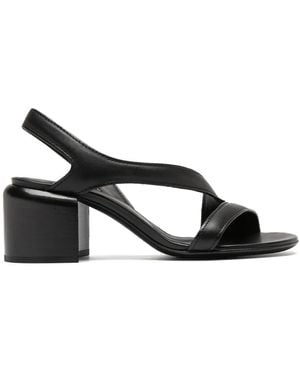 Officine Creative Ethel 023 Leather Sandals - Black