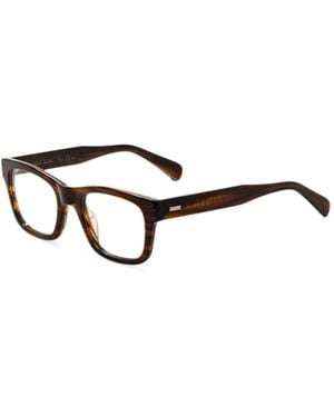 Paul Smith Griffin Square-Frame Glasses - Brown