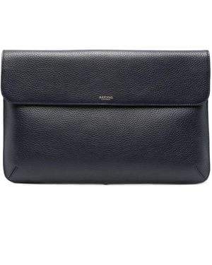Aspinal of London Borsa Porta Pc - Blu