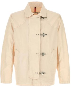 Fay 4 Ganci Jacket - Natural