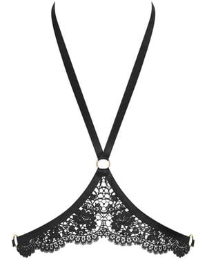 Maison Close Le Ravissant Harness - Schwarz