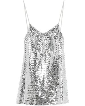retroféte Tula Sequin Mini Dress - Grey