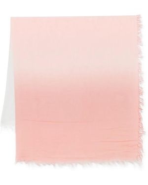 Fabiana Filippi Sciarpa Con Stampa Sfumata - Rosa