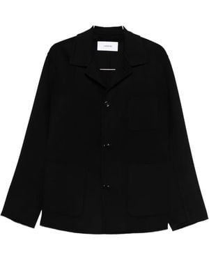 Lardini Single-breasted coat - Schwarz