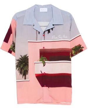 BLUE SKY INN Printed Shirt - Pink