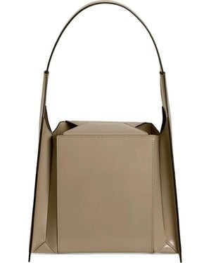 Merryl Tielman Angelo Leather Tote Bag - Natural
