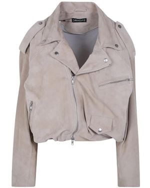 DR. HOPE Suede Jacket - Gray