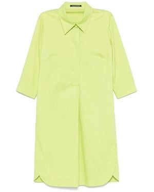 Luisa Cerano Long Sleeve Dress - Yellow