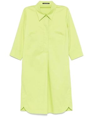 Luisa Cerano Long Sleeve Dress - Yellow