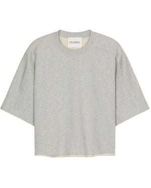 Closed Deep Yoke T-Shirt - White