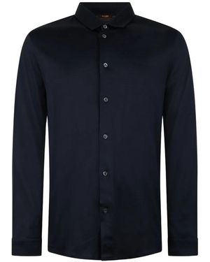 Moorer Long-Sleeve Shirt - Blue