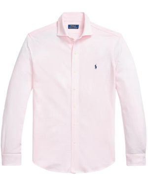 Polo Ralph Lauren Long-Embroidery Shirt - Pink