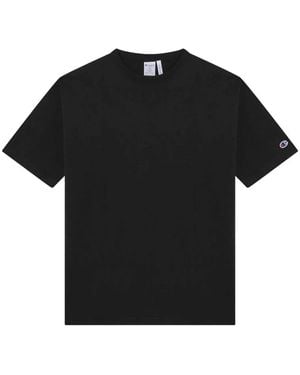 Champion Logo-Patch T-Shirt - Black