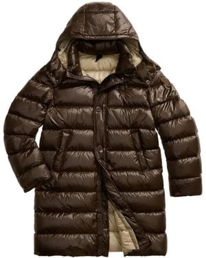 Blauer Carver Hooded Puffer Coat - Brown