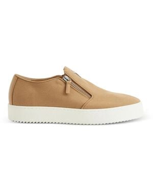 Giuseppe Zanotti Gz-Cobe Metal-Signature Trainers - White