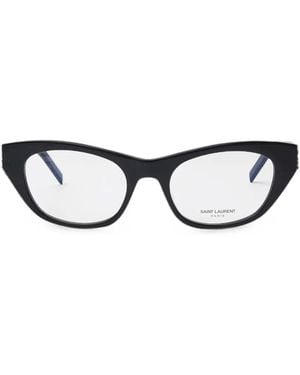 Saint Laurent Cat-Eye Frame Glasses - White