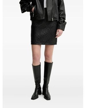 Day Birger et Mikkelsen Interwoven Mini Skirt - Black