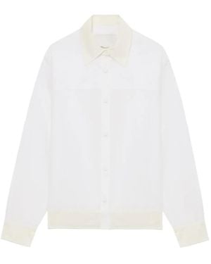 3.1 Phillip Lim Long-Sleeve Button-Down Shirt - White