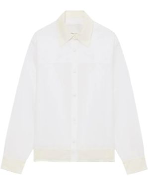 3.1 Phillip Lim Langärmeliges Hemd - Weiß