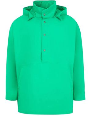 Issey Miyake Padded Rim Shirt Jacket - Green