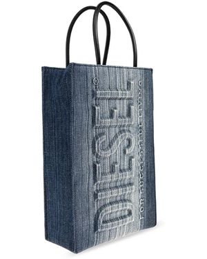 すぐ届く*DIESELディーゼル*holi-d shopper ew Women's Holi-D-Square shopper in bonded neoprene | Black