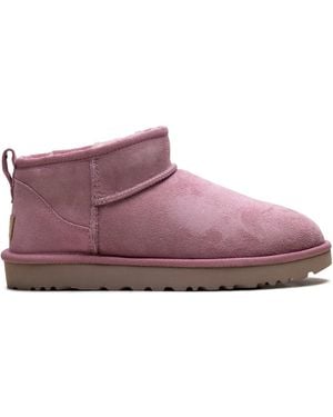 UGG Botas Classic Ultra Mini Dusty Orchid - Morado