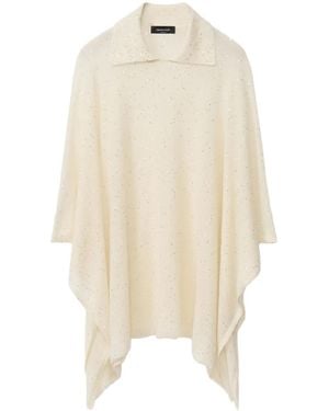 Fabiana Filippi Sequin Cape - Natural