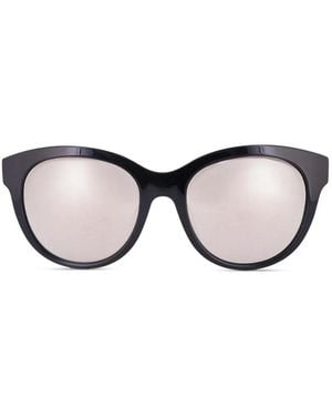 MCM Tea Cup Logo-Plaque Sunglasses - Black