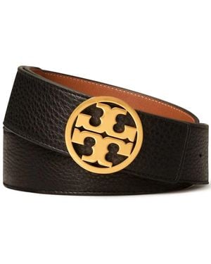 Tory Burch Miller Reversible Belt - Black