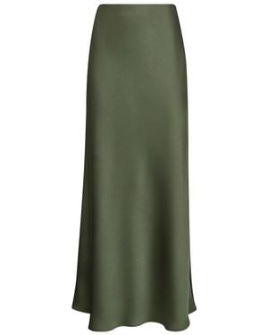 Blanca Vita Elasticated-Waist Skirt - Green