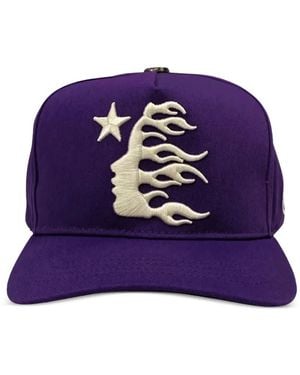 HELLSTAR Logo Embroidered Cap Hat - Viola