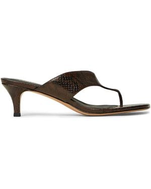 Twinset Thong-Style Sandals - White