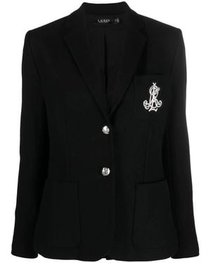Ralph Lauren "Anfisa" Lined Jacket - Black