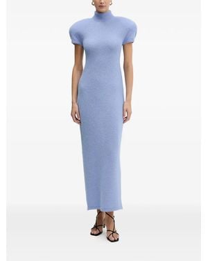 La Mania Noir Maxi Dress - Blue
