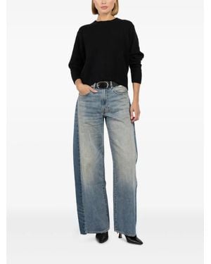 Autumn Cashmere Round-Neck Sweater - Blue